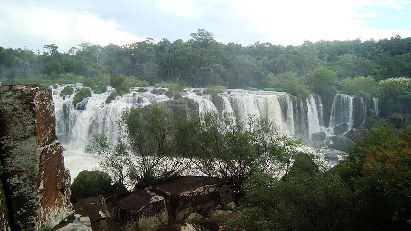 Salto do Rio Caveiras em Lages SC